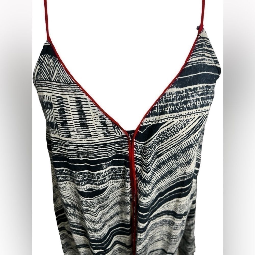 Akemi+Kin Rivera Tassel black and white red
Tie Women's Batik Anthropologie xs - Picture 12 of 14